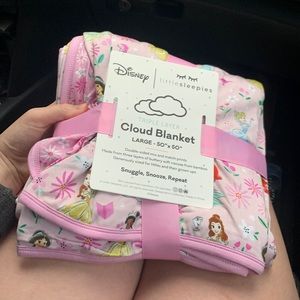 Little Sleepies Disney Princess Cloud Blanket